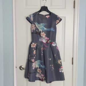 Ted Baker Skater Dress (Flight of the Orient)